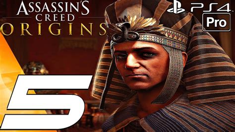 Assassins Creed Origins Gameplay Walkthrough Part 5 The Scarabs Lies Ps4 Pro Youtube