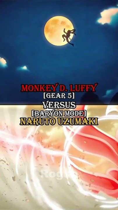 Gear 5 Luffy Vs Baryon Mode Naruto Youtube