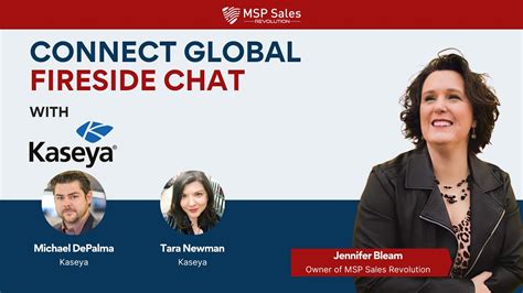 Connect Global Fireside Chat With Michael DePalma And Tara Newman