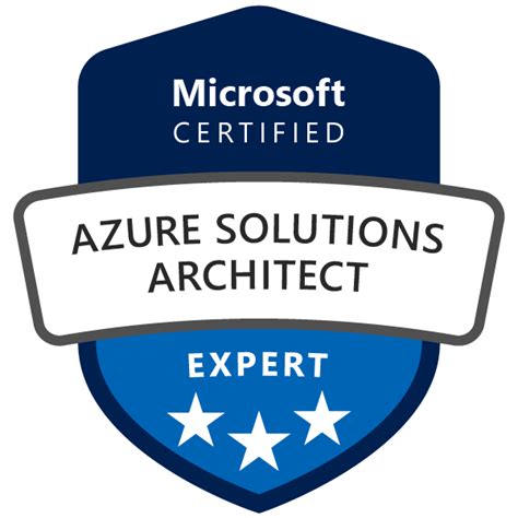 Microsoft Certified Azure Solutions Architect Expert Credly