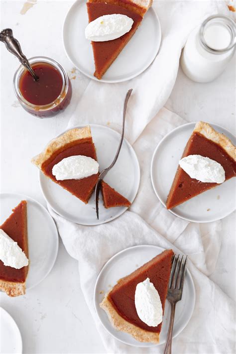 Salted Caramel Pumpkin Pie Broma Bakery