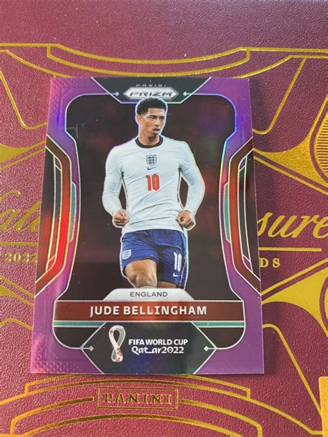 目立った傷や汚れなしベリンガム Jude Bellingham 2022 Panini Prizm World Cup Qatar