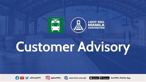 Light Rail Manila Corporation On Twitter In Line With The Government