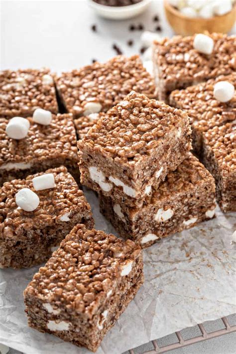 Chocolate Rice Krispie Treats My Baking Addiction