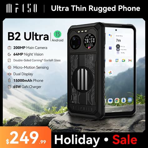 World Premiere Iiif B Ultra Rugged Mobilephone Mah Hz