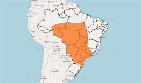 Inmet alerta para chuvas intensas no fim de semana nas regiões Centro