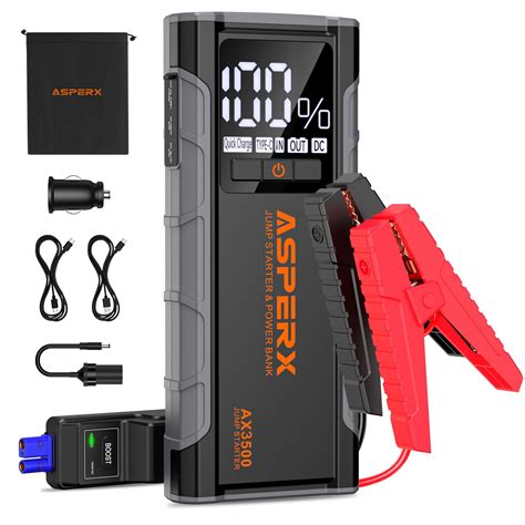 Amazon ASPERX 3500A Battery Jump Starter With PD 30W Fast Charging