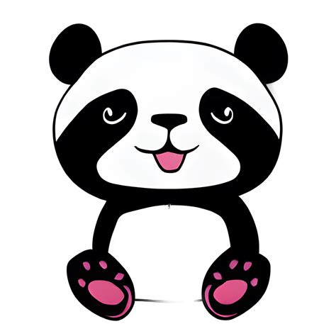 Leuke Intelligente Panda Afbeelding Creative Fabrica