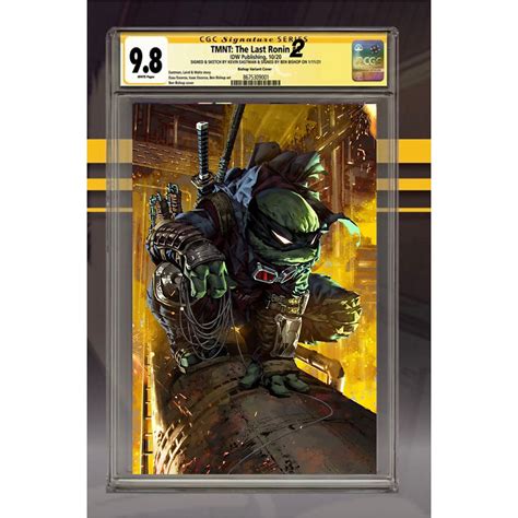 TMNT The Last Ronin 2 Kael Ngu Virgin Variant CGC SS 9 8 Jolzar