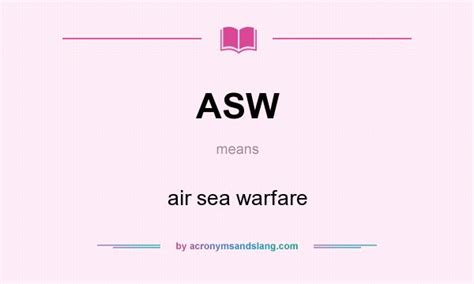 asw air sea warfare  undefined  acronymsandslangcom