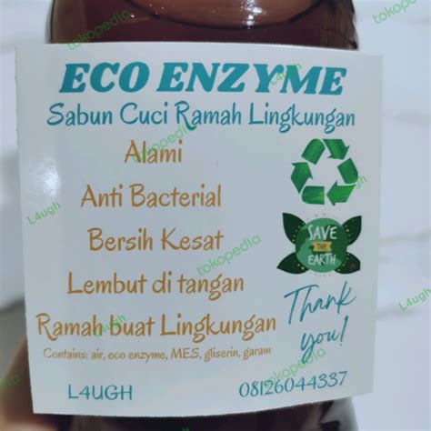 Jual SABUN CUCI PIRING ECO ENZYME RAMAH LINGKUNGAN LEMBUT DI TANGAN