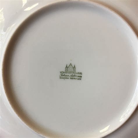 Vohenstrauss Johann Seltmann Bavaria Germany Cup Saucer And Plate Mid