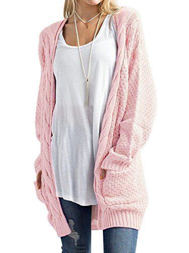 Hency Damen Strickjacke Cardigan Strickmantel Casual Langarm Offener