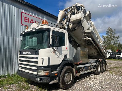 Scania P114 380 6x2 VACUUM ADR STAINLESS STEEL Vacuum Truck For