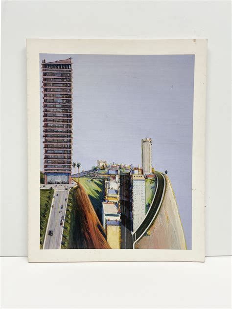 Wayne Thiebaud Cityscapes Efg Private Collections