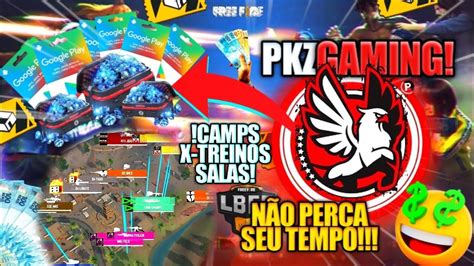 Guilda Competitiva Recrutando Free Fire Camp Xtreino E Salas