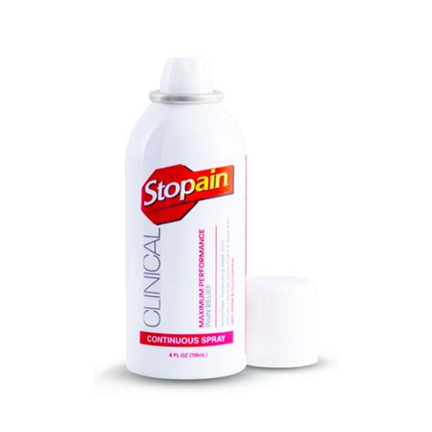 Stopain Clinical Pain Relief Oz Spray