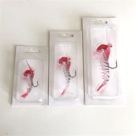 Tpr Section Soft Shrimp Fishing Lures 135mm Multi Jointed 5 Sections