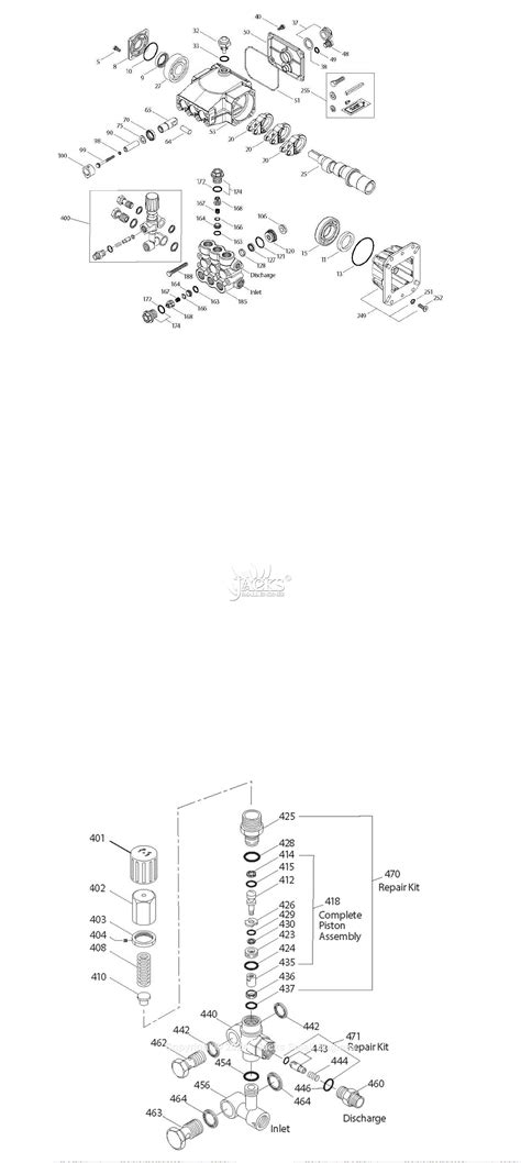 Northstar 1571153a Parts Diagram For Pump Parts List