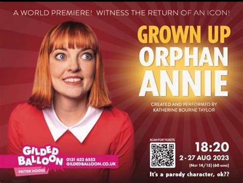 Grown Up Orphan Annie Theatre Films And Art Reviews