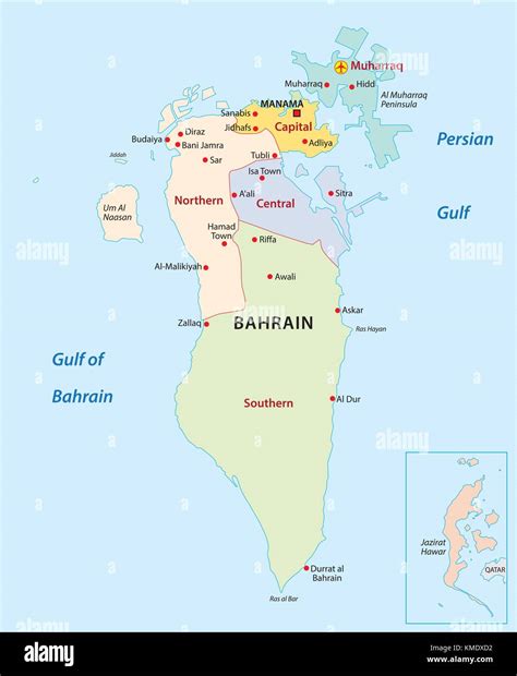 Bahrain Map Hi Res Stock Photography And Images Alamy