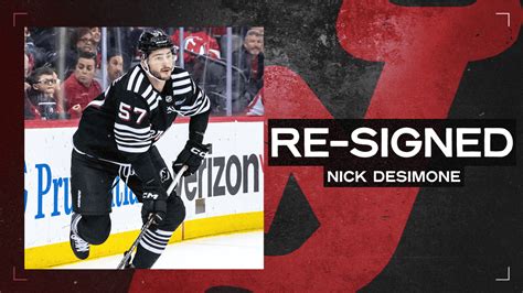 DeSimone Signs 1-Year, 1-Way Deal | RELEASE | New Jersey Devils