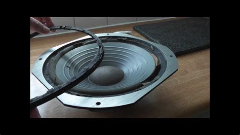 Refoaming The Pioneer HPM 700 Graphite Woofers YouTube