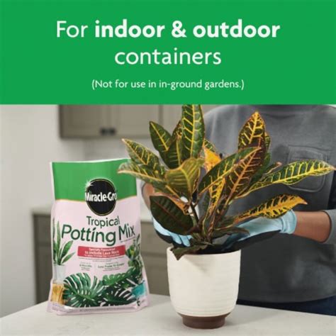 Miracle Gro® Tropical Potting Mix 6 Qt Frys Food Stores
