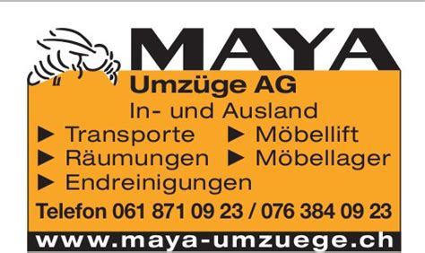 Maya Umz Ge Ag In Und Ausland