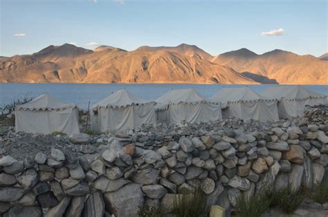 pangong lake,deep blue water,camping site,remote location