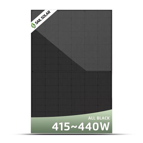 Sail Solar N Type Solar Panels 420W 425W 430W 435W 440W Half Cut All