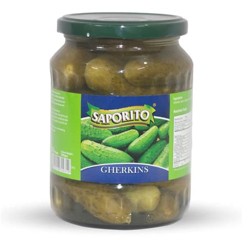 Saporito Gherkins 680g Welcome To Food Gallery