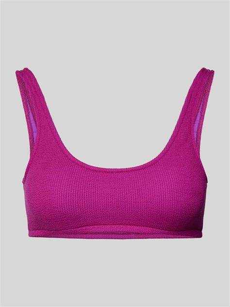 Banana Moon Bustier Bikini Oberteil Mit Label Detail Modell JUSTIN Fuchsia Online Kaufen