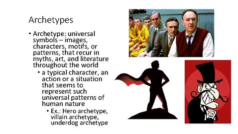 Archetypes Archetype universal symbols images characters motifs or