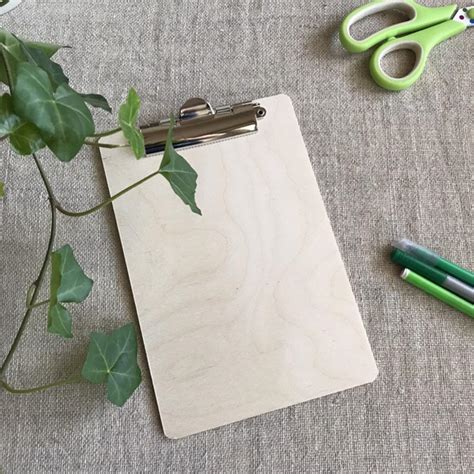 Custom Made Wooden Oak Menu Board With Branding Wooden Clipboards