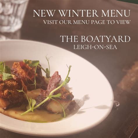 Leigh on Sea Restaurant | The Boatyard, Southend