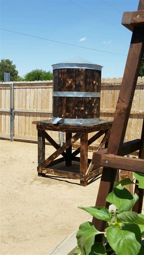 Diy Water Tower Diy Water Water Tower Bar Table