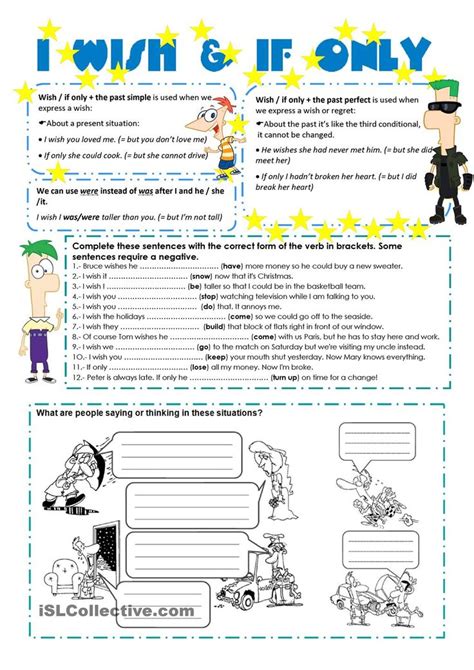 I wish | Teaching english, English grammar, I wish grammar