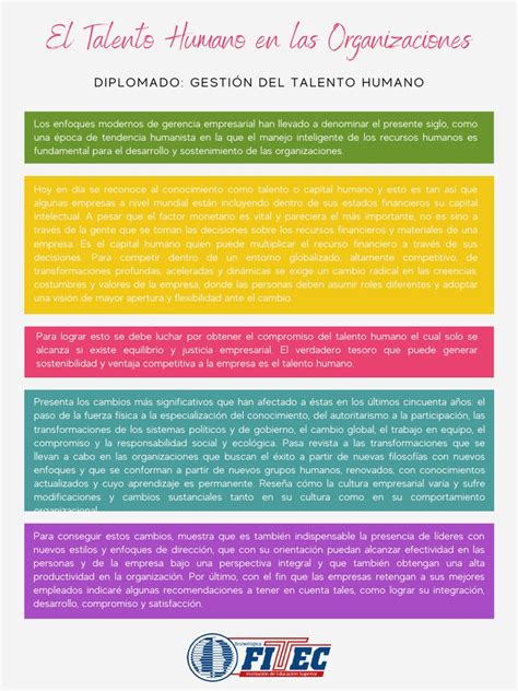 El Talento Humano en Las Organizaciones | PDF | Business | Economias
