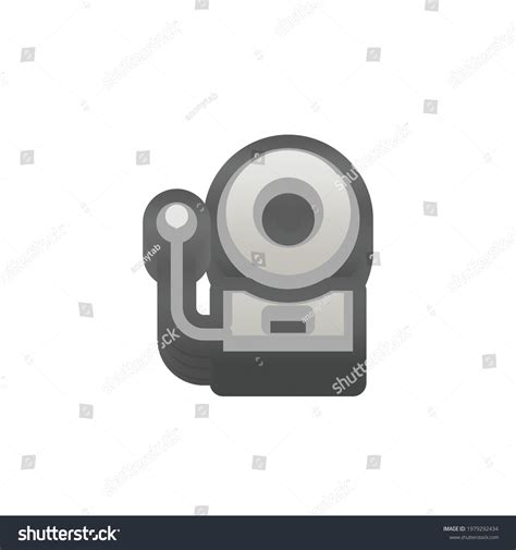 School Bell Logo Icon Design 3d Stock Vector (Royalty Free) 1979292434 ...