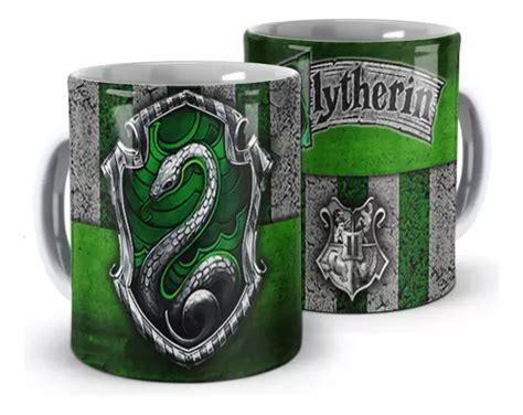 Caneca Harry Potter Casa Slytherin Sonserina Parcelamento Sem Juros