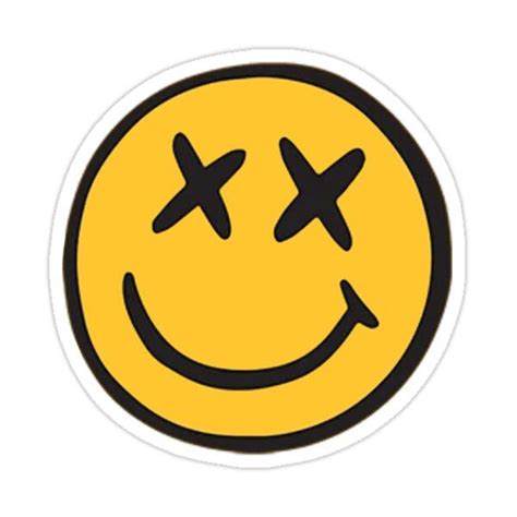 Louis Tomlinson Summer Drop Yellow Smiley Face Sticker For Sale By