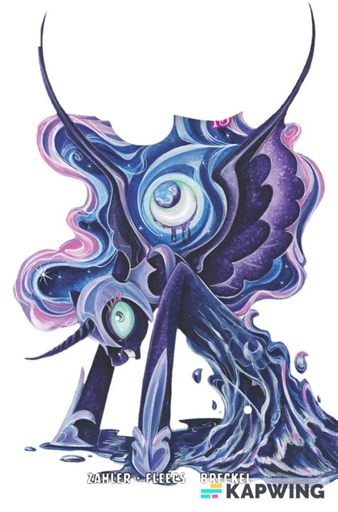 Nightmare Moon Render By Kiss And Kancer On Deviantart
