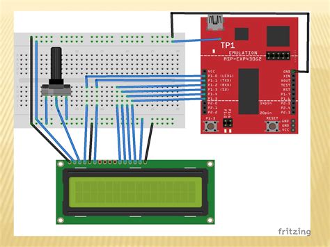 Lcd Interfacing With Msp Launchpadwith Examples