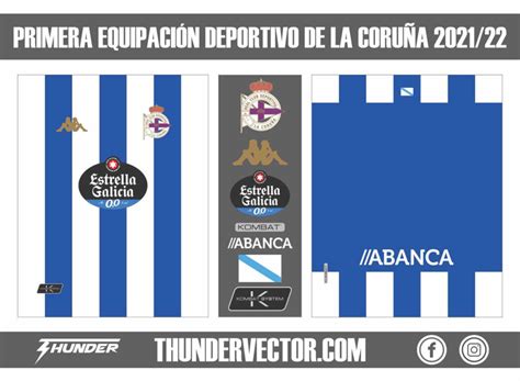 Primera Equipación Deportivo De La Coruña 2021 22