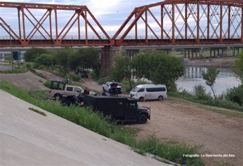 Implementan operativo espejo en márgenes del río Bravo en Piedras