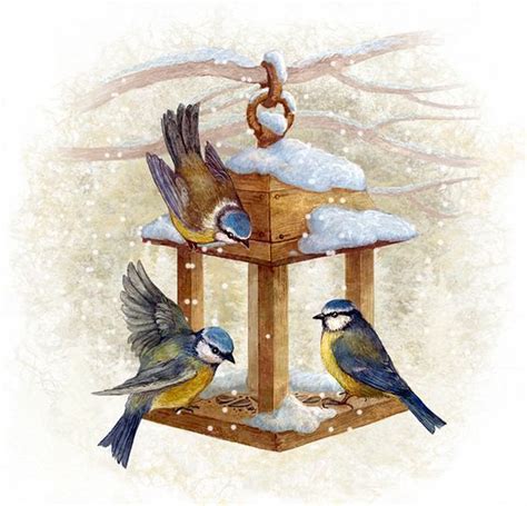 Новогодние картинки, птицы [club93581638|Скрапбукинг, рукоделие] | Bird ...