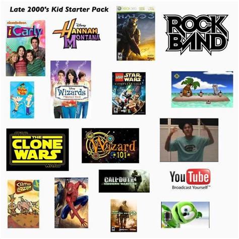 Acutal Late 2000s Kid Starterpack Rgenz