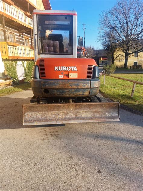 Minibagger Bagger Kubota Kx Minibagger Gebraucht Kaufen