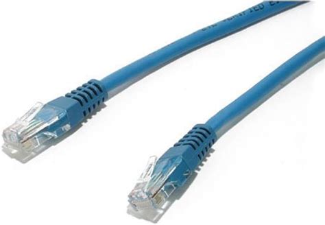 Startech Cat E Ethernet Cable Ft Blue Patch Cable Molded